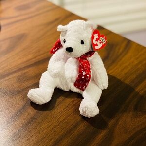 Ty Beanie Baby 2000 Holiday Teddy - Never Played With